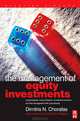 The Management of Equity Investments, Dimitris N. Chorafas 