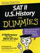 SAT II U.S. History For Dummies, Scott Hatch, Lisa Zimmer Hatch 