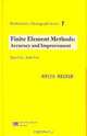 Finite Element Methods: Accuracy and Improvement, Qun Lin 