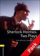 Oxford Bookworms Library. Playscripts. Stage 1. Sherlock Holmes + AudioCD, Arthur Conan Doyle 