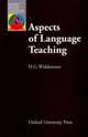 Oxford Applied Linguistics. Aspects Of Language Teaching, Widdowson H.G. 
