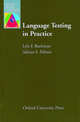 Oxford Applied Linguistics. Language Testing In Practice, Lyle F. Bachman 