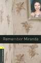 Oxford Bookworms Library. Stage 1. Remember Miranda. Book + AudioCD, Akinyemi Rowena 