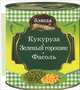 Блюда и консервы. Кукуруза. Зеленый горошек. Фасоль, Е. Левашева 