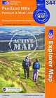 Pentland Hills: Explorer Map, 