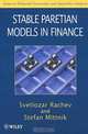 Stable Paretian Models in Finance, Svetlozar Rachev, Stefan Mittnik 