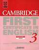 Cambridge First Certificate in English 3: Teacher