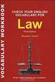Check Your English Vocabulary for Law, Randow Wyatt 