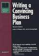 Writing a Convincing Business Plan, Arthur R. DeThomas, Lin Grensing-Pophal 