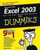 Excel 2003 All-in-One Desk Reference for Dummies, Greg Harvey 
