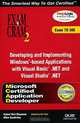 Developing and Implementing Windows-based Applications with Visual Basic .NET and Visual Studio .NET (+ CD-ROM), Kalani Kirk Hausman, Mike Gunderloy 