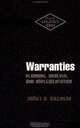 Warranties: Planning, Analysis, and Implementation, James R. Brennan 