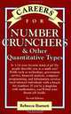 Careers for Number Crunchers & Other Quantitative Types, Second Edition, Rebecca Burnett 