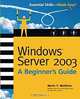 Windows Server 2003: A Beginner