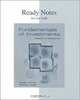 Ready Notes for Use With Fundamentals of Investments: Valuation and Management, Charles J. Corrado, Bradford D. Jordan 