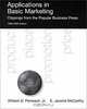 Applications In Basic Marketing, William D. Perreault, E. Jerome McCarthy, Jr., William Perreault 