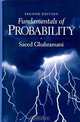 Fundamentals of Probability (2nd Edition), Saeed Ghahramani 
