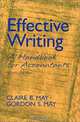 Effective Writing: A Handbook for Accountants (6th Edition), Claire B. May, Gordon S. May 
