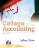 College Accounting: A Practical Approach : Chapters 1-8, Jeffrey Slater 