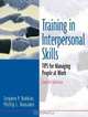 Training In Interpersonal Skills : Tips for Managing People at Work (4th Edition), Stephen P. Robbins 