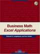Business Math Excel Applications, Edward Laughbaum 