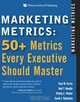 Marketing Metrics : 50+ Metrics Every Executive Should Master, Paul W. Farris, Neil T. Bendle, Phillip E. Pfeifer, David J. Reibstein 