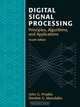 Digital Signal Processing, John G. Proakis, Dimitris K. Manolakis 