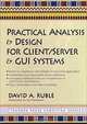 Practical Analysis and Design for Client/Server and Gui Systems (Yourdon Press Computing Series), David A. Ruble 