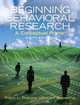 Beginning Behavioral Research: A Conceptual Primer, Ralph L. Rosnow, Robert Rosenthal 