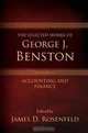 The Selected Works of George J. Benston, Volume 2: Accounting and Finance, 