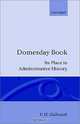 Domesday Book: Its Place in Administrative History, V. H. Galbraith, Vivian Hunter, Galbraith 