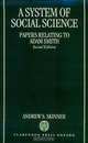 A System of Social Science: Papers Relating to Adam Smith, Andrew Stewart Skinner 
