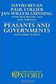 Peasants and Governments: An Economic Analysis, David Bevan, Paul Collier, Jan Willem Gunning 
