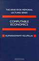 Computable Economics: The Arne Ryde Memorial Lectures (Arne Ryde Memorial Lectures), Kumaraswamy Velupillai 