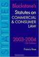 Statutes on Commercial and Consumer Law (Blackstone
