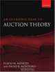 An Introduction To Auction Theory, Flavio M. Menezes 