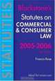 Statutes on Commercial And Consumer Law (Blackstone