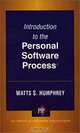 Introduction to the Personal Software Process(sm), Watts S. Humphrey 