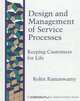 Design and Management of Service Processes, Rohit Ramaswamy 