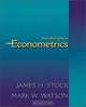 Introduction to Econometrics, James H. Stock, Mark W. Watson 