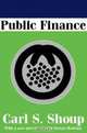 Public Finance, Carl S. Shoup 