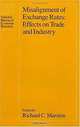 Misalignment of Exchange Rates: Effects on Trade and Industry (National Bureau of Economic Research Project Report), Richard C. Marston 