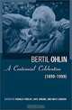 Bertil Ohlin: A Centennial Celebration (1899-1999), Ronald Findlay, Lars Jonung, Mats Lundahl 