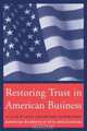Restoring Trust in American Business, 