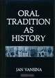 Oral Tradition As History, Jan Vansina 