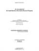 An Assessment of the SBIR Program, 