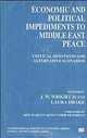 Economic and Political Impediments to Middle East Peace: Critical Questions and Alternative Scenarios (International Political Economy Series), J. W. Wright, Laura Drake, J. W., Jr. Wright 