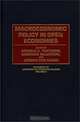 Macroeconomic Policy in Open Economies (Handbook of Comparative Economic Policies), Michele U. Fratianni, Dominick Salvatore, Jurgen von Hagen 