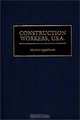 Construction Workers, U.S.A.: (Contributions in Labor Studies), Herbert Applebaum 