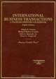 International Business Transactions: A Problem-oriented Coursebook (American Casebook Series), Ralph H. Folsom 